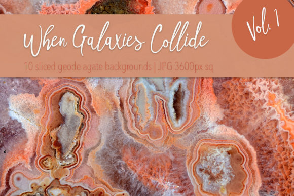 10 Agate Backgrounds Vol. 1: A Designer's Geological Toolkit