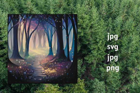 5 Magical Forest Backgrounds for Enchanting Designs