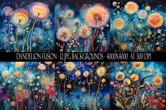Dandelion Fusion Backgrounds: Beyond the Typical Texture Pack