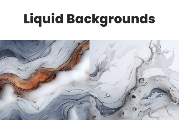 Elevate Your Designs: The Power of 2 Abstract Liquid Backgrounds