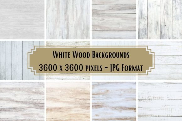 Elevate Your Designs with Versatile White Wood Backgrounds