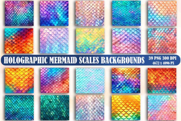 Holographic Mermaid Scales Backgrounds: A Deep Dive
