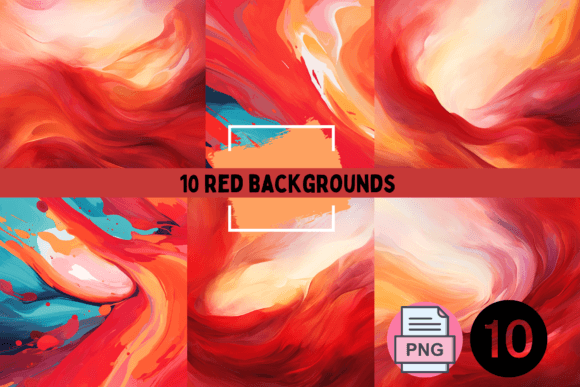 Ignite Your Projects with Bold Abstract Red Backgrounds