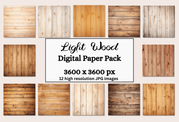 Light Wood- Texture Backgrounds: Your New Design Secret