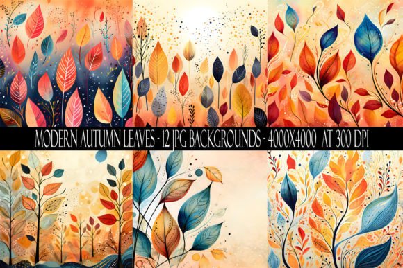 Modern Autumn Leaf Backgrounds: A Designer's Seasonal Toolkit