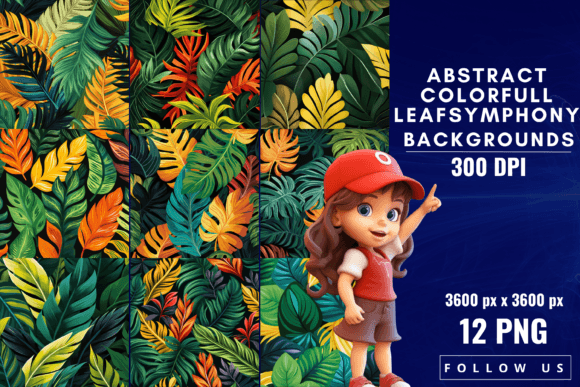 Vibrant Foliage: A Guide to Using Colorful Leaf Backgrounds